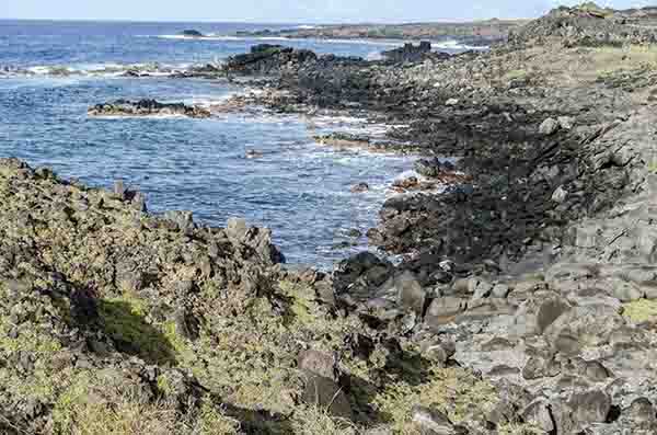236 - Chile - isla de Rapa Nui o Pascua - paisaje